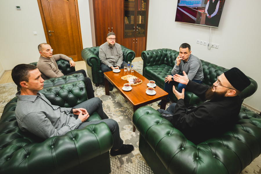 Муфтий встретился с заместителем председателя правления Энергобанка