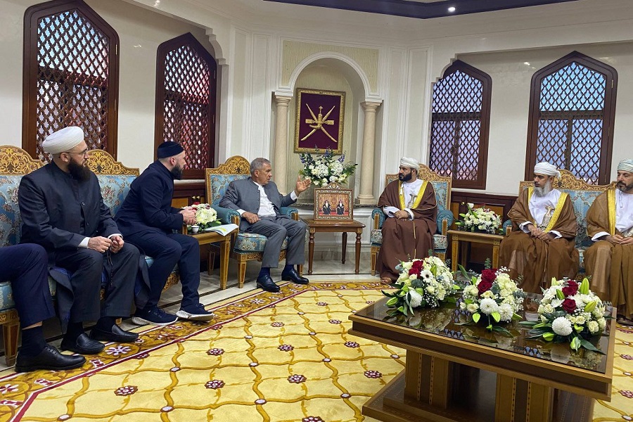 Мөфти Татарстан Рәисенең Оман Солтанлыгы дин эшләре һәм вакыфлар министры белән очрашуында катнашты
